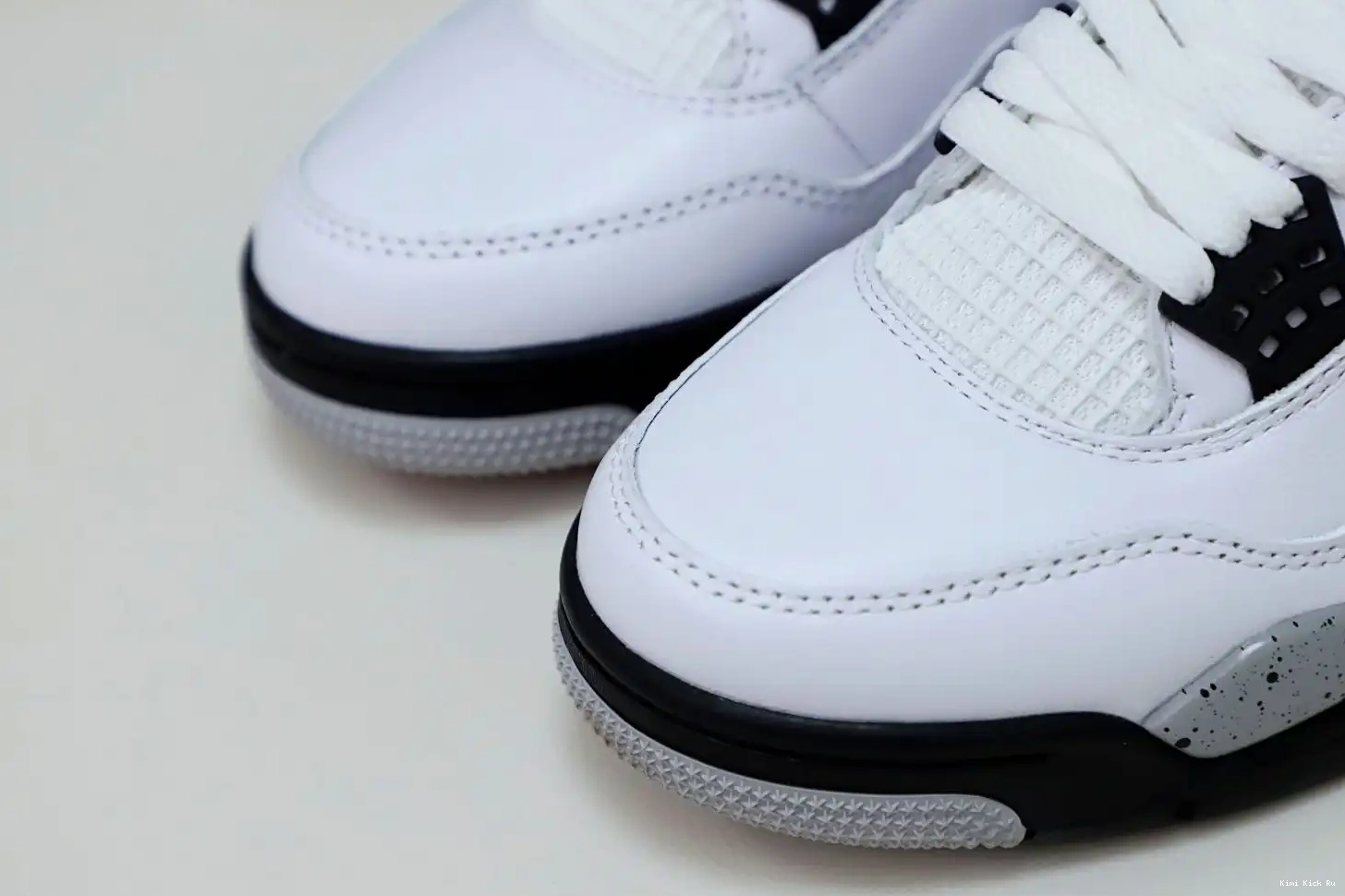 4 Air Retro Cement Jordan White Kimikick 0601